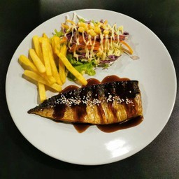 สเต็กปลาซาบะ Saba Fish Steak