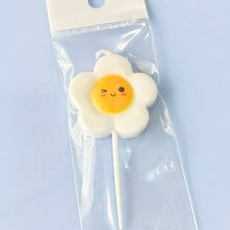 เทียนดอกไม้(ขาว)