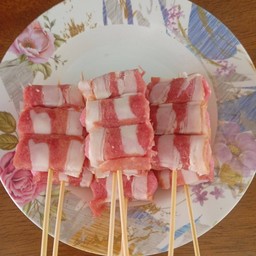 ไส้กรอกนมชีสพันเบค่อน