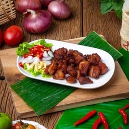 แหนมกระดูกอ่อนทอด