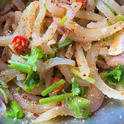 ลาบหนังหมูรสแซ่บสุดซ่า