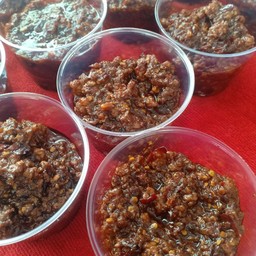 น้ำพริกเผาหมูสับ (เผ็ดมาก)