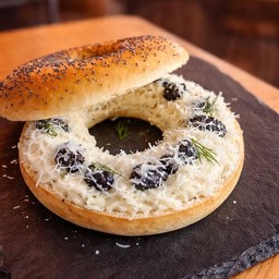 Baccala Mantecato Bagel