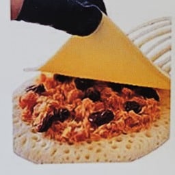 หมูหยอง + ลูกเกด + ชีส