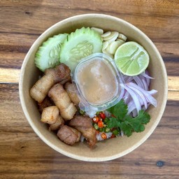 ข้าวหมูขยำ