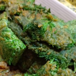 ไข่เจียวชะอม - น้ำพริกกะปิกระปุกเล็ก