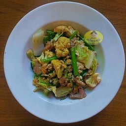 สุกี้เหลาแห้ง หมู /ไก่