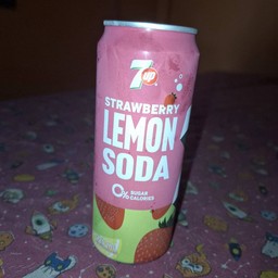 Strawberry lemon soda