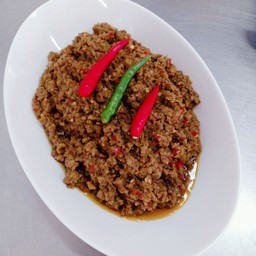 น้ำพริกมะขามผัด กระปุกใหญ่