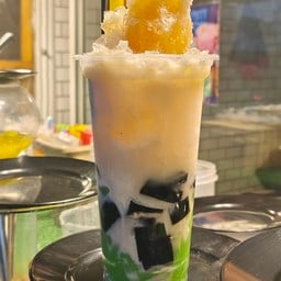 ลอดช่องน้ำตาลข้น เติมหวาน น้ำตาลข้น เพิ่มสิน 24/1