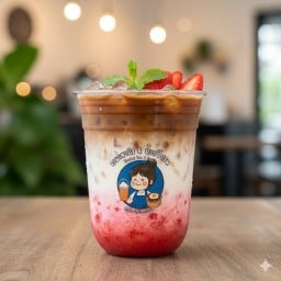 ลาเต้สตอเบอรี่