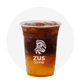 Iced Fizzy Orange Americano