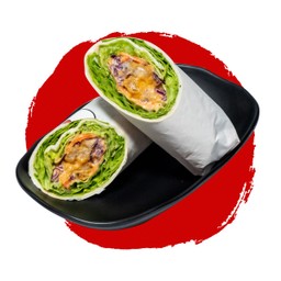 แรปโรลไก่กรอบ