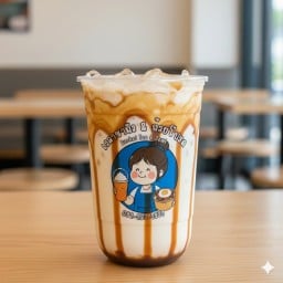 นมสดบราวน์ชูก้า