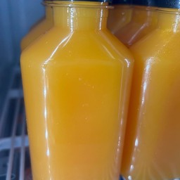 น้ำส้มคั้นสด