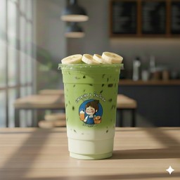 ชาเขียวกล้วย