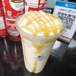 นมสดคาราเมลปั่น