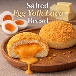 ปังไข่เค็มลาวา
