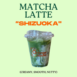 Matcha latte (Shizuoka)
