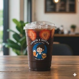 อเมริกาโน่สตรอเบอรี่