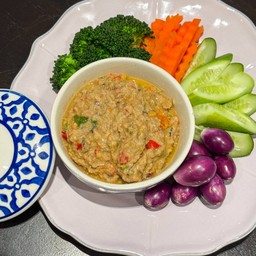 น้ำพริกปลาทู และผักเคียง