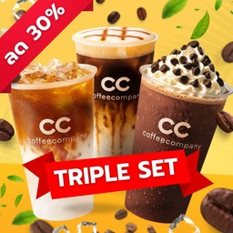 [ลด 30%] Triple Set เซ็ทสุดคุ้ม 3 แก้ว
