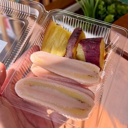 กล้วยนึ่ง+มันหวานญี่ปุ่น