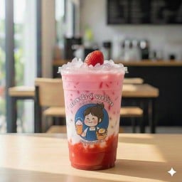 นมสดนมชมพูสตอเบอรี่