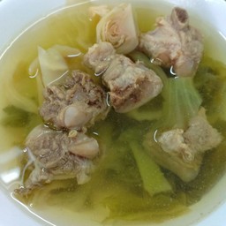 ต้มผักกาดดองซี่โครงหมู