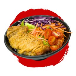 สลัดไก่ย่างน้ำผึ้ง