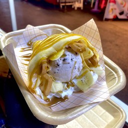 กล้วยคาราเมลเย็น