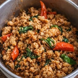 NEWDAY  ข้าวกระเพราไข่ข้น & แซนด์วิช Homemade