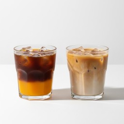[เซตสุดฮิต] Orange Black Coffee + Ice Latte