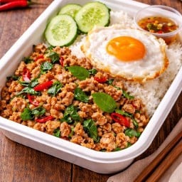 ผัดกะเพราใหญ่ควร