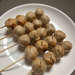 ลูกชิ้นเนื้อปิ้ง ฮาลาล