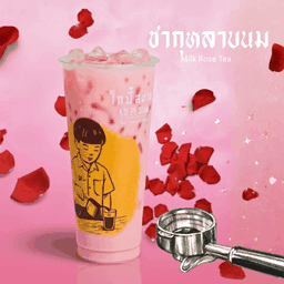 ชากุหลาบนม