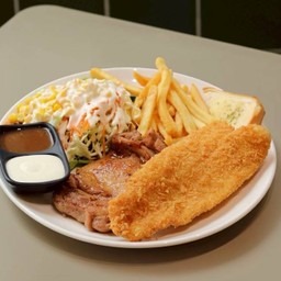 DL COMBO ไก่พริกไทยดำ + ดอลลี่ชุบเกล็ดขนมปัง