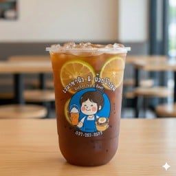 ชาดำมะนาว