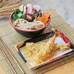 อุด้งกุ้งเทมปุระ