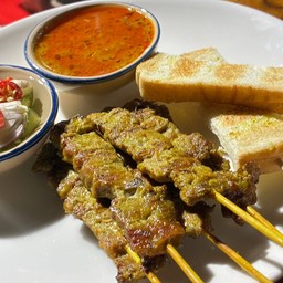 เนื้อสะเต๊ะ ชุดปกติ (5 ไม้)