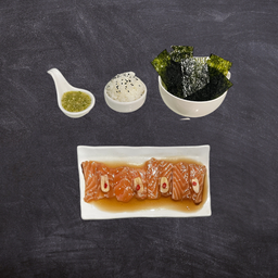 ชุดแซลมอนดองซีอิ๊วเกาหลี