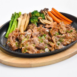 สเต็กหมูคุโรบูตะ