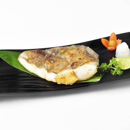 เนื้อปลาตาเดียวย่างซอสเทอริยากิ