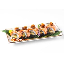 แซลมอนฟัวกราส์โรล