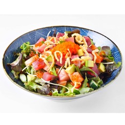 สลัดปลาดิบรวมไทเรียว