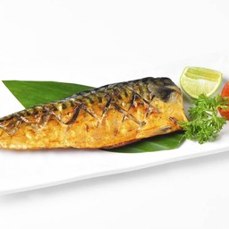 ปลาซาบะย่างเกลือ