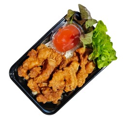 หมูสามชั้นทอด