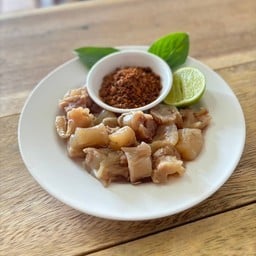 เอ็นแก้ววัว+น้ำพริกข่า  1 ขีด