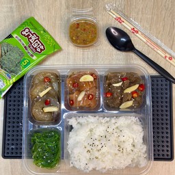 เบนโตะรวมดองซีอิ๊วเกาหลี