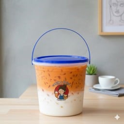 เวลาชาถังหิ้วL กับเมนูนมสด